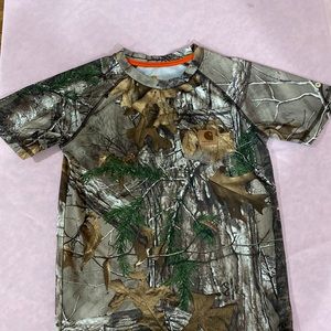 Carhartt Youth Realtree Shirt Size S 8/10 Hunting Camouflage